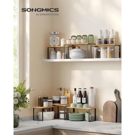 SONGMICS KCS014B01 konyhaszekrény-szervezők 