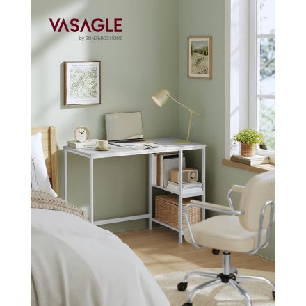 VASAGLE LWD046W01 Számítógépasztal, Irodai asztal, 100 x 50 x 76 cm