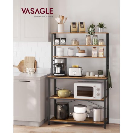 VASAGLE KKS039K01 Konyhai tárolóállvány